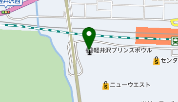 ローリーズファームグローバルワークアウトレット軽井沢の地図画像