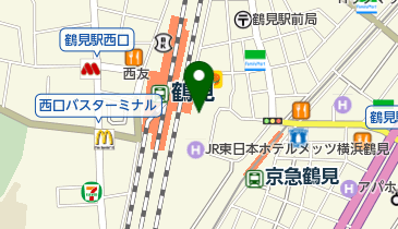 はなまるダイニングセレクトシァル鶴見店の地図画像