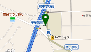 デイサービスあんずの樹の地図画像