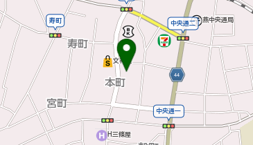 有限会社森井商店の地図画像