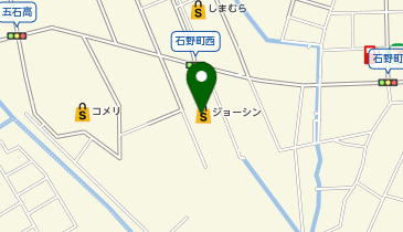ジョーシン羽咋店の地図画像