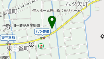 ピッツェリアデジョイ八ツ矢店の地図画像