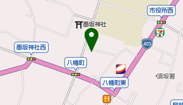 ましま整骨院の地図画像