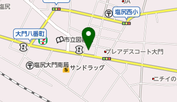 ユーイン塩尻店の地図画像