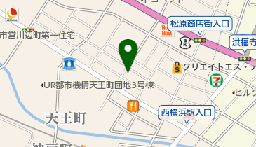 K-1GYMYOKOHAMAの地図画像