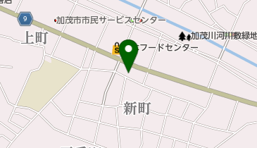 あいだ美容室の地図画像
