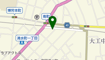 高岡福音キリスト教会の地図画像
