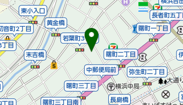 NOBヘアーデザインマール伊勢佐木店の地図画像