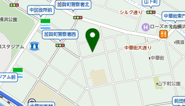 株式会社萬珍樓売店中華街大通店の地図画像