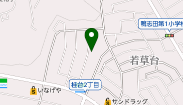 秋元建具店の地図画像