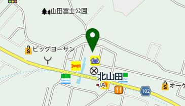 京進英会話ユニバーサルキャンパス北山田校の地図画像