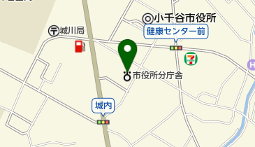 小千谷市 市役所 観光交流課・観光協会の地図画像