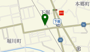 新堀接骨院の地図画像