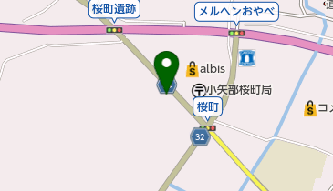 桜町JOMONパークの地図画像