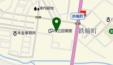 敦賀地区保護司会の地図画像