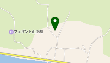 ジョンソン山中湖・湖畔の宿の地図画像
