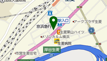 ハッピーバーバーマツノの地図画像