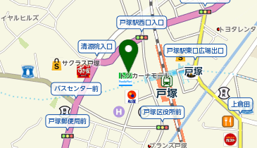 アイラッシュサロン・ブラントツカーナモール店の地図画像