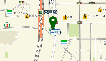 ファーレグループビューティファーレ東戸塚店の地図画像