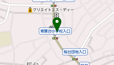 キッズデュオアドバンス青葉台の地図画像