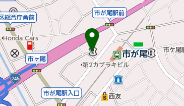 湘南ゼミナール小中部 市ヶ尾の地図画像