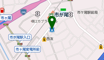 ステップ市ヶ尾スクールの地図画像