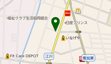 桑原鍼灸院の地図画像