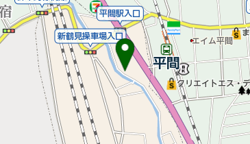 ポピ美容室の地図画像