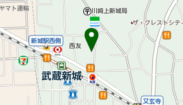 スナックリバーの地図画像