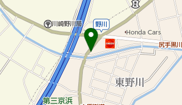 美容室SUN&MOONの地図画像