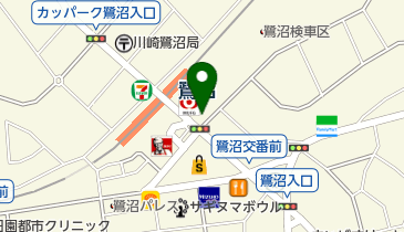 湘南ゼミナール小中部 鷺沼の地図画像