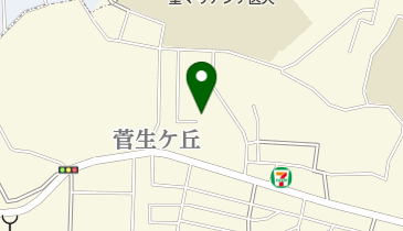 菅生キリスト教会の地図画像
