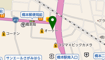 株式会社スクール洋品ナカムラ ラ・フロール橋本店の地図画像