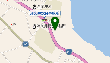 つくい湖犬猫の病院の地図画像