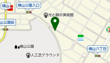 太陽の村放課後クラブ横山事業所の地図画像