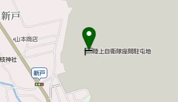 陸上自衛隊 座間分屯地の地図画像