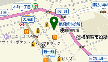 きものレディ着付学院横須賀校の地図画像