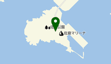 横須賀市 天神島臨海自然教育園の地図画像