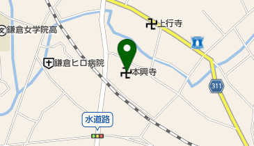 本興寺の地図画像