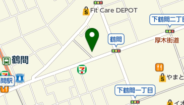 湘南ゼミナール 小中部鶴間の地図画像