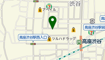 のどか動物病院の地図画像