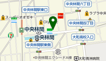 中央林間病院 健診部の地図画像