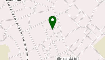 山際理容室の地図画像