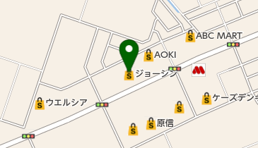 ジョーシン亀貝店キッズランドの地図画像