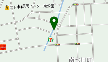 株式会社後藤歯科商店長岡店の地図画像
