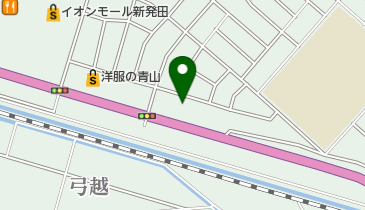 アミーゴ新潟新発田店の地図画像