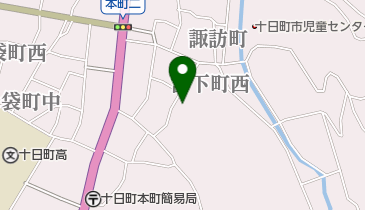南雲豆菓子店の地図画像