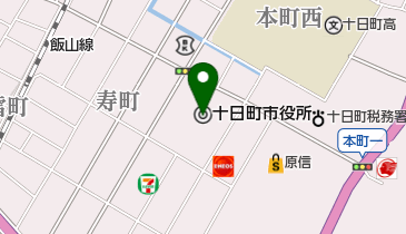 村山理容院の地図画像