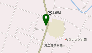 花田上野店の地図画像