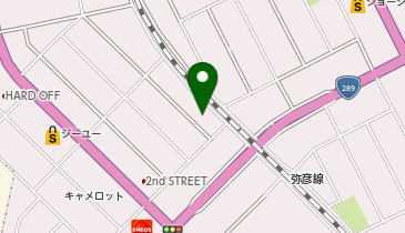 パティスリーリジェールの地図画像